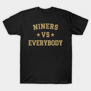 Niners Vs Everybody v4 T-Shirt